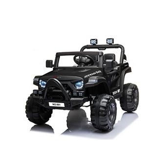 12V Electric Ride On Truck with Parent Remote Control and Bluetooth for Kids