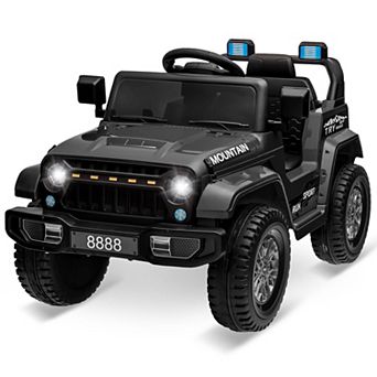 12V Electric Ride On Truck with Dual 35W Motors and Parent Remote Control for Kids