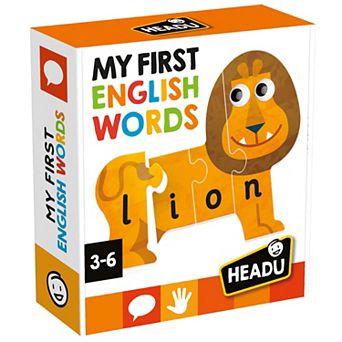 HEADU My First English Words Animal Puzzle Game
