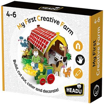 HEADU My First Creative Farm 3D Craft Kit Build & Decorate