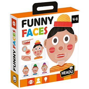 HEADU Funny Faces Bingo Game