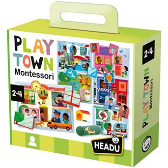 HEADU Play Town Montessori Matching Game
