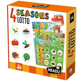 HEADU 4 Seasons Lotto Matching Puzzle Game