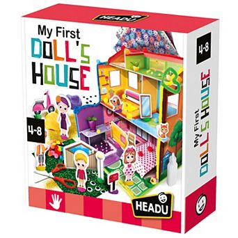 HEADU My First Doll's House 3D Craft Kit