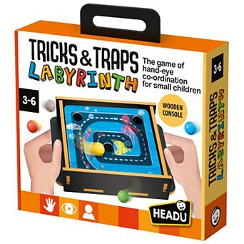 HEADU Tricks & Traps Labyrinth Rolling Ball Maze Game