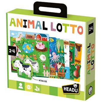 HEADU Animal Lotto Habitat Matching Game