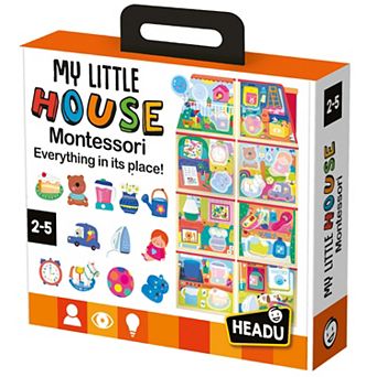 HEADU My Little House Montessori Matching Game