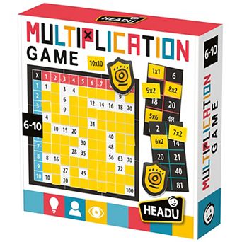 HEADU First Multiplication Game Math Matching Game