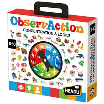 HEADU ObservAction Concentration & Logic Game