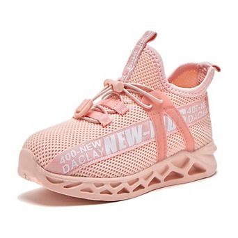 Daclay Kids Running Shoes Boys Girls Breathable Mesh School Basketball Sneakers