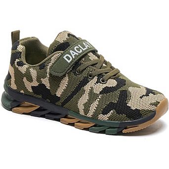 Kids' Running Sneakers with Hook-and-Loop Closure