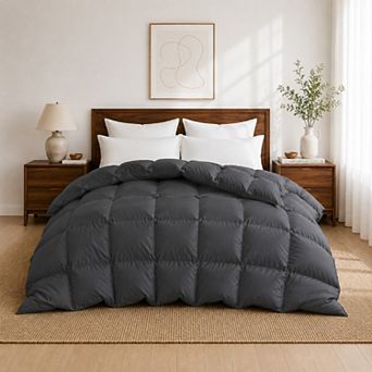 Peace Nest All Season Natural Fiber Filled Bed Comforter, Soft Shell for Year-Round Comfort