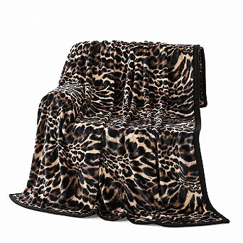 Print Fuzzy Flannel Blanket Lightweight Cozy Soft All Season Use