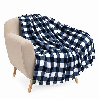 Microfiber Fleece Blanket Soft Plush Warm Decorative All Season Use