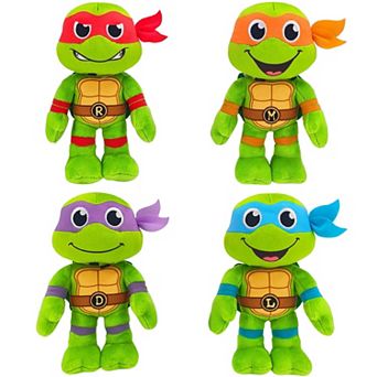 Legend Toys TMNT 8-inch Basic Plush Toy 4-Pack Set