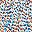 Floral Blue White