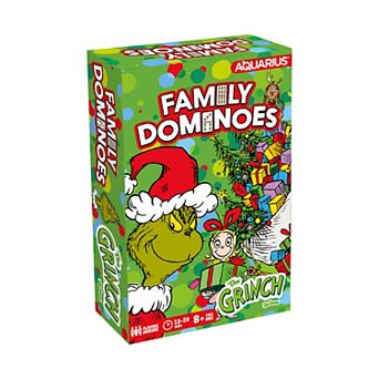Aquarius Dr. Seuss The Grinch Family Dominoes