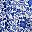 White Blue Floral