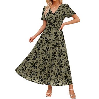Womens Mesh Maxi Dress Formal Wedding Guest Cocktail Dress