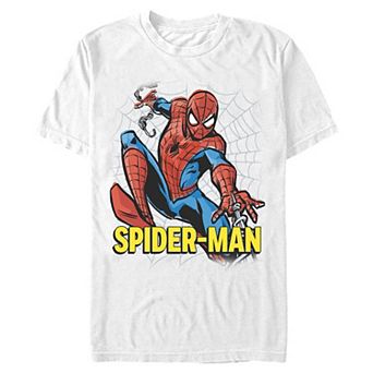 Men's Spider-Man Vintage Graphic Tee