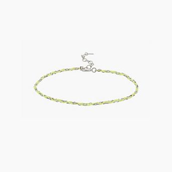 Sterling Silver 18k Gold Plated Katarina Bracelet Dainty Trendy