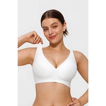 Seamless Wireless Jelly Comfort Plunge Bra