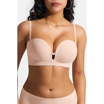 Seamless Non-Slip Push-Up Shaping Strapless Bra