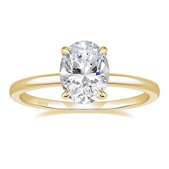 Women Oval Engagement Ring