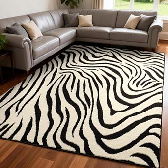 Modern Washable Non Slip Hallway Runner Rug Soft Stain Resistant