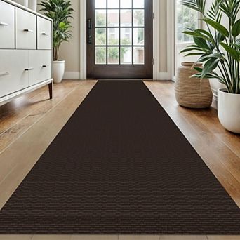 Washable Non Slip Runner Rug Plush Comfort Machine Washable