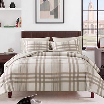 Twin XL Plaid 5 pc Bedding Set Soft Cozy All Season Machine Washable