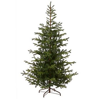 National Tree Company 7.5' Feel-Real® Norwegian Spruce Hinged Tree-1325 Tips