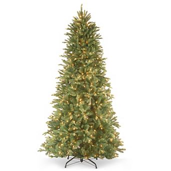 6.5 ft Tiffany Fir Slim Tree with 500 Clear Lights