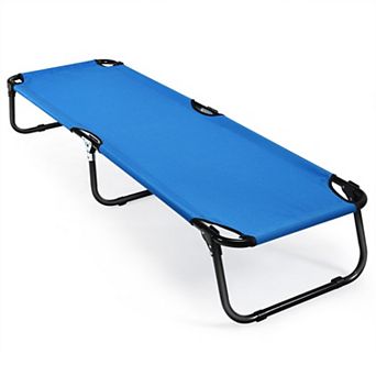 Folding Camping Bed Outdoor Portable Military Cot for Sleeping Hiking