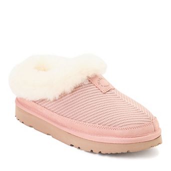 Women's Dearfoams Fireside Adelaide Sport Knit Water Repellent Clog Slippers