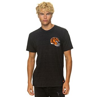Unisex Aviator Nation Black Cincinnati Bengals Tri-Blend T-Shirt
