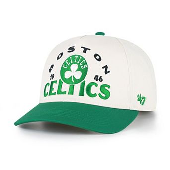 Men's '47 Natural Boston Celtics Arcitext Hitch Adjustable Hat