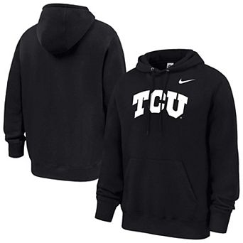 Men's Nike Black TCU Horned Frogs Club Fleece Hoodie