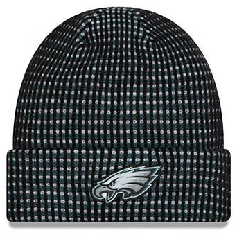 Men's New Era Black Philadelphia Eagles 2026 Sideline Cold Weather Cuffed Knit Hat
