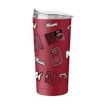 Logo Brands Miami Heat 20oz. Dreamweave Powder Coat Tumbler