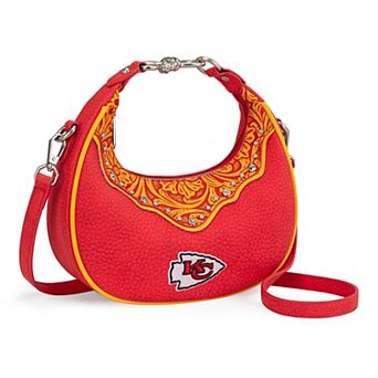 Women's Montana West Kansas City Chiefs Crescent Shoulder Bag