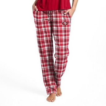 Women's Concepts Sport Scarlet San Francisco 49ers Medley Plaid Pants