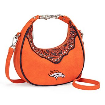 Women's Montana West Denver Broncos Crescent Shoulder Bag