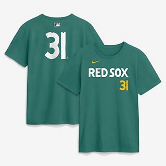 Men's Nike Adley Rutschman Green Boston Red Sox City Connect Name & Number T-Shirt