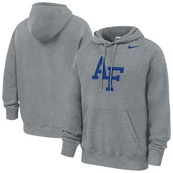 Men's Nike Gray Air Force Falcons Club Fleece Hoodie