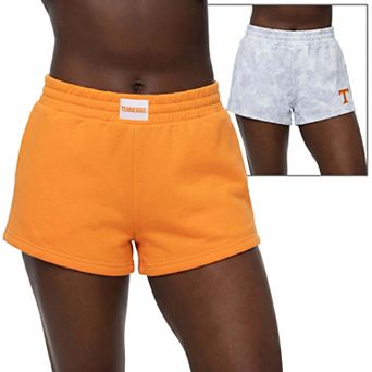 Women's ZooZatz Tennessee Orange/Gray Tennessee Volunteers Two-Pack Knockout Shorts Set