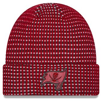 Men's New Era Red Tampa Bay Buccaneers 2026 Sideline Cold Weather Cuffed Knit Hat