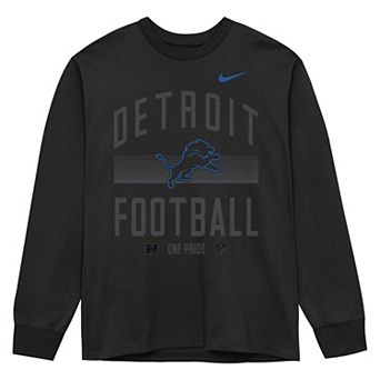 Toddler Nike Black Detroit Lions Essential Long Sleeve T-Shirt