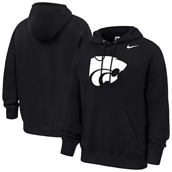 Men's Nike Black Kansas State Wildcats Club Fleece Hoodie