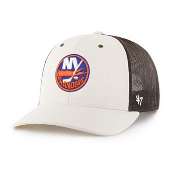 Men's '47 x Carhartt Cream New York Islanders Undyed Trucker Adjustable Hat